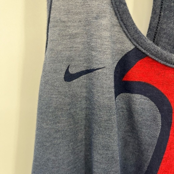 Nike MLB Racerback Blue Red Sleeveless - Picture 3 of 11
